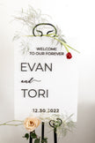 3D Minimalist Wedding Welcome Sign, Custom Wood Wedding Sign, Welcome to Our Forever Sign, Minimalist wedding signage, 3D Wedding Name Board - Small Town Timbers