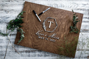 GUEST BOOK | WEDDING GUEST BOOK ALTERNATIVE | KEVIN & ALICIA - Small Town Timbers