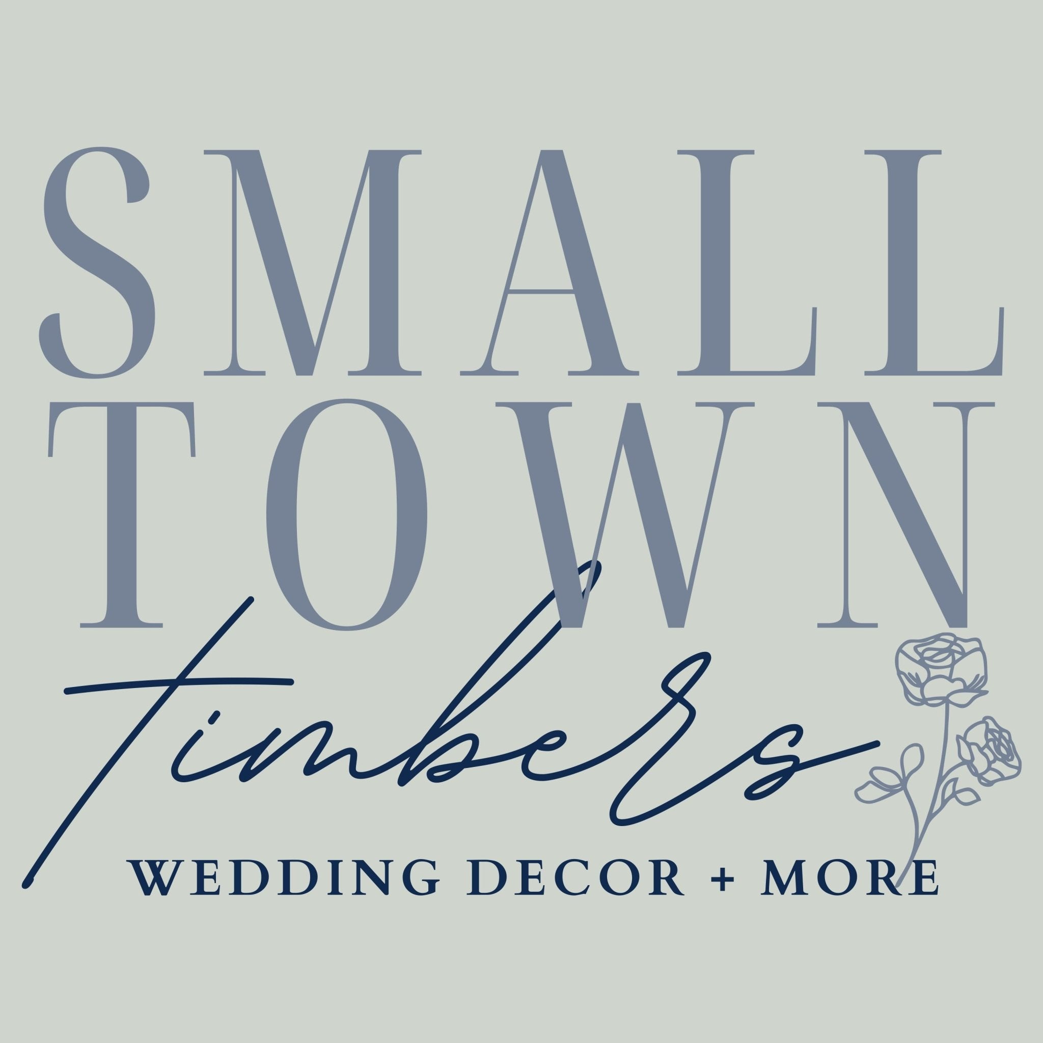 RANDALL + JESSICA WEDDING WELCOME SIGN - Small Town Timbers