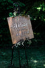 WOODEN WEDDING WELCOME SIGN | WELCOME TO OUR WEDDING SIGN | AIDEN & SARAH - Small Town Timbers